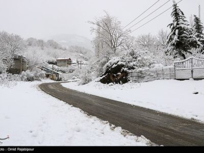 وضعیت راه‌های کشور؛برف و باران در جاده‌های 17 استان
