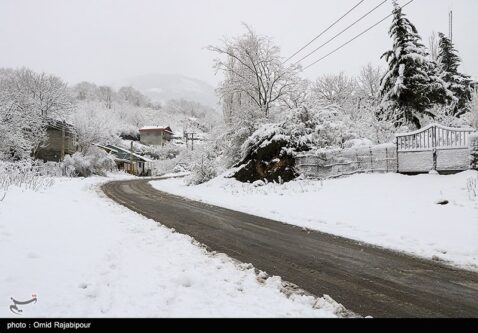 وضعیت راه‌های کشور؛برف و باران در جاده‌های 17 استان