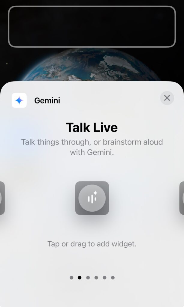 گوگل ویجت‌های Gemini را به آیفون می‌آورد