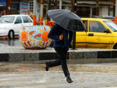 هواشناسی ایران۱۴۰۴/۲/۲؛باران و رعدوبرق ۵ روزه در ۱۳ استان