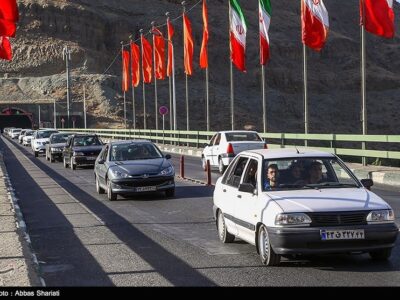 تردد روان در آزادراه تهران-شمال و ترافیک سنگین در جاده چالوس