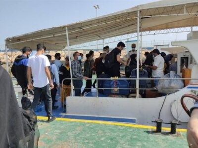 آغاز تردد دریایی زائران اربعین از بندر خرمشهر به بصره از 10 مرداد