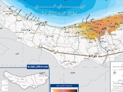 وضعیت عجیب فرونشست زمین در نوار ساحلی شرق خزر