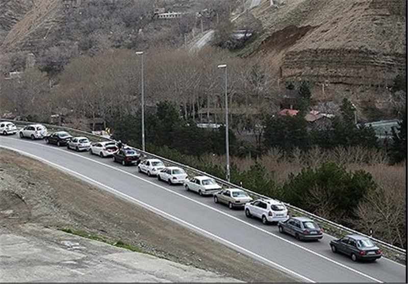 تردد روان در محورهای شمالی کشور/ ترافیک سنگین در آزادراه قزوین-کرج