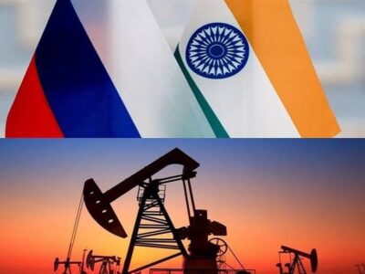 کاهش شدید واردات نفت روسیه توسط هند