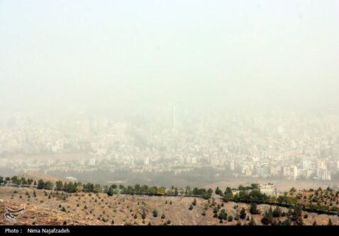 هواشناسی ایران1404/9/4؛تشدید آلودگی هوا؛ 7 شهر در مرز وضعیت "خطرناک"